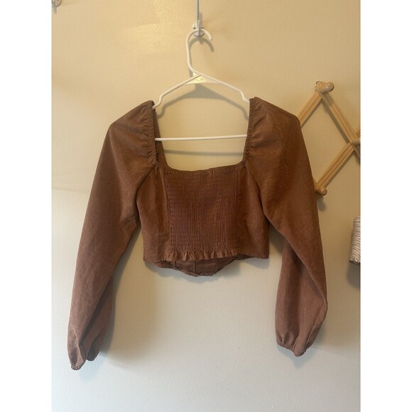 Kirious Top Size Small Brown Going Out Corset Top - Picture 4 of 4